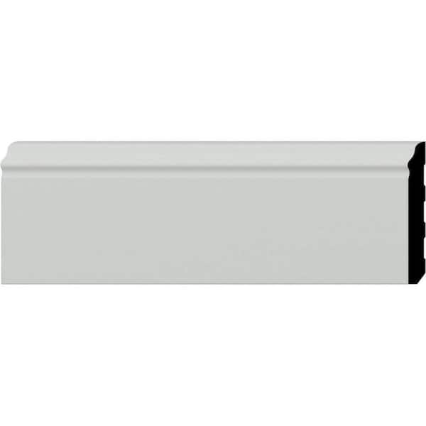 SAMPLE - 1/2 in. x 4-3/4 in. x 12 in. Urethane Barcelona Baseboard Moulding