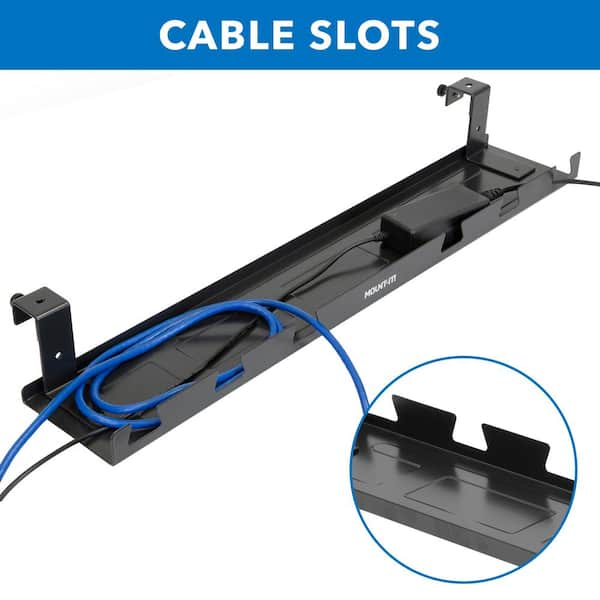 6 Best Under Desk Cable Management Trays [2023 Guide] - Nerd Techy