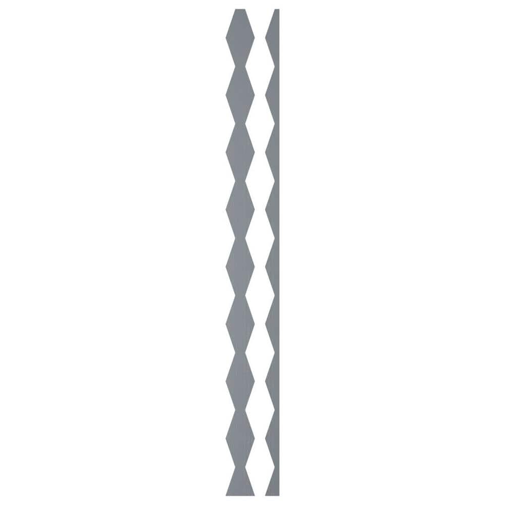 Cimarron 0.125 in. T x 0.25 ft. W x 4 ft. L Rose Gold Mirror Acrylic Resin Decorative Wall Paneling 24-Pack price history on PriceWatchPro