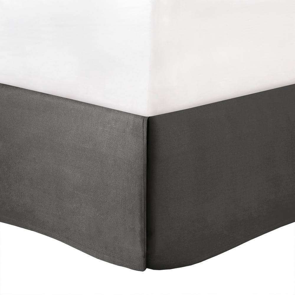 Gray King Jacquard Embroidered 7-Piece Comforter Set