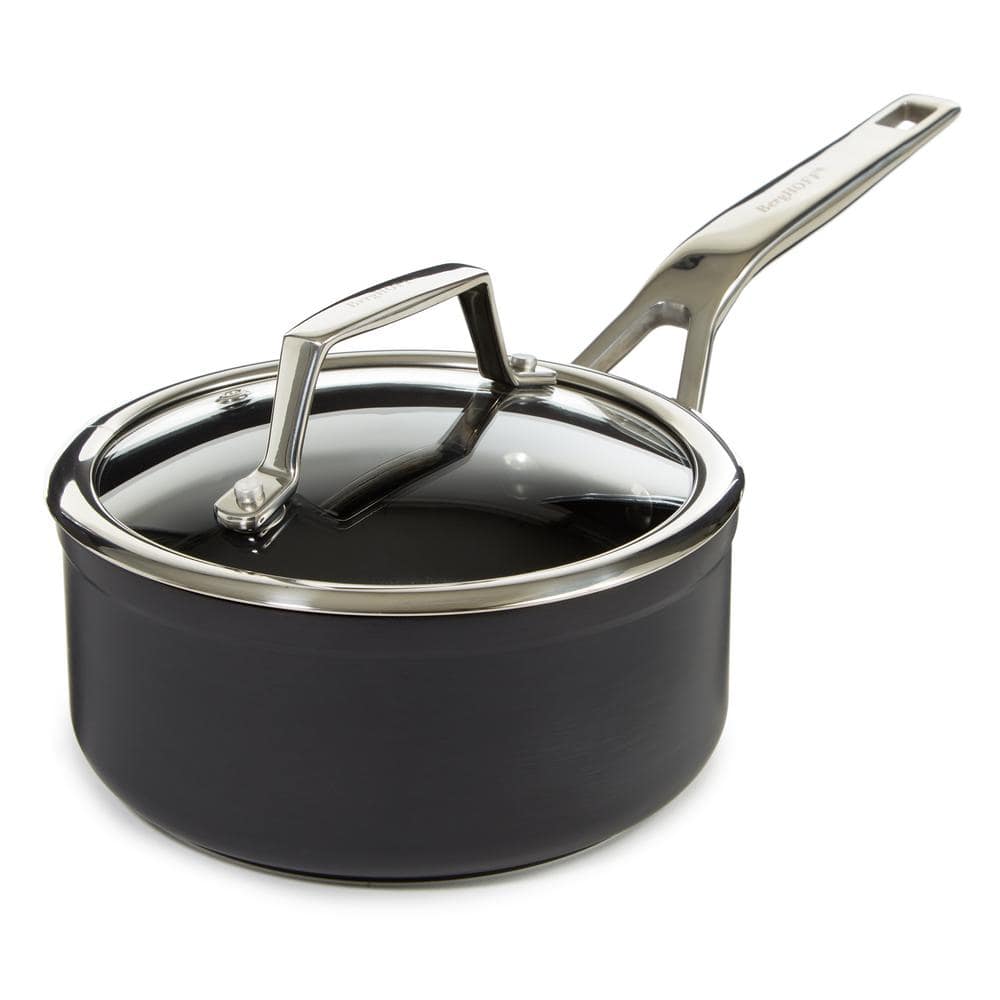 Berghoff Essentials 1 3 Qt Hard Anodized Nonstick Saucepan 6 25 In