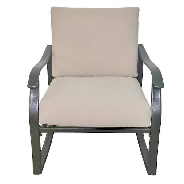 Metal coil discount spring patio chairs