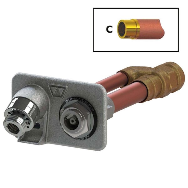 Woodford 3/4 in. Female SWT x 6 in. Freezeless Anti-Siphon Wall Hydrant