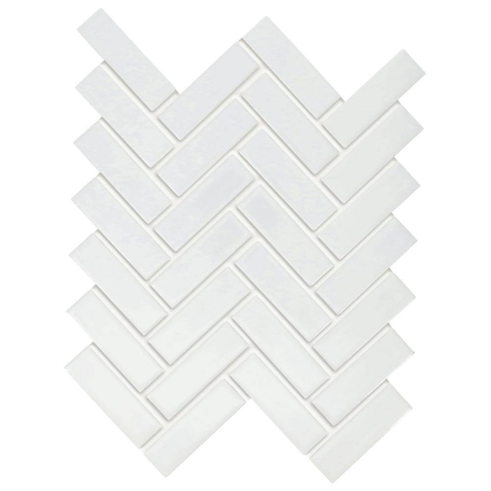 Daltile Restore Bright White Glossy 4 In. X 4 In. Glazed Ceramic ...