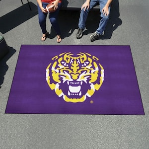 LSU Tigers Purple 5 ft. x 8 ft. Ulti-Mat Area Rug