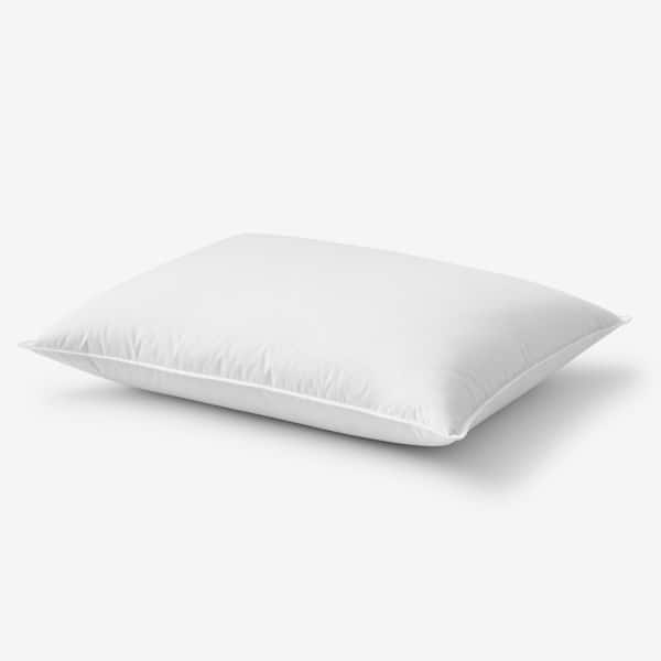 Lacrosse Down Medium White Standard Pillow