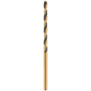 5/64 in. Black and Gold Split Point Drill Bit (2-Pack)