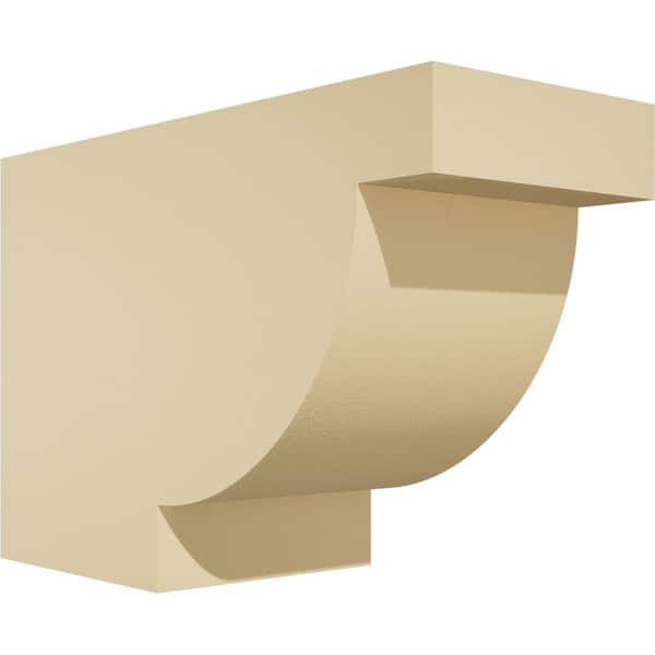 Ekena Millwork Standard Alpine 5 in. W x 8 in. H x 12 in. D Signature Urethane Rafter Tail Outlooker