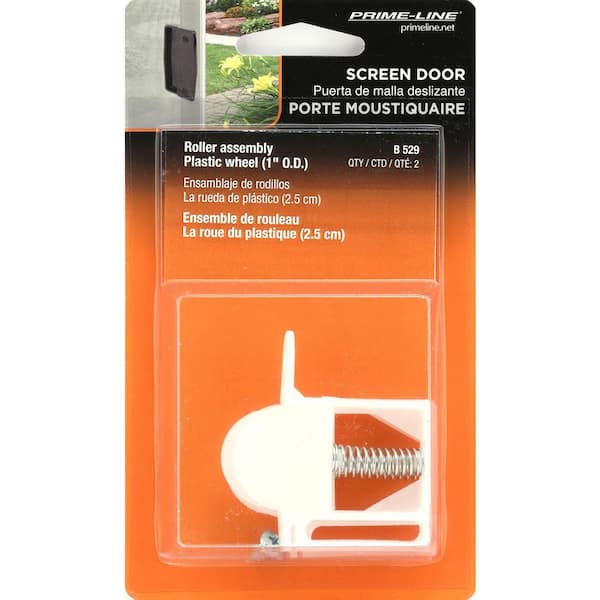 Prime-Line 1 in. Nylon Roller, Screen Door Roller Assembly