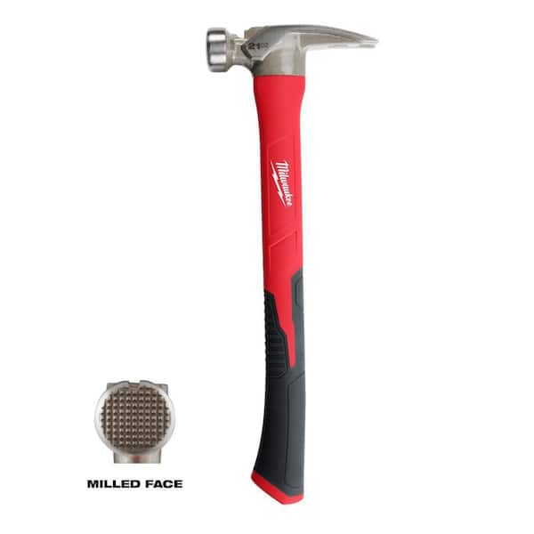 Milwaukee 21 oz. Milled Face Poly Handle Hammer