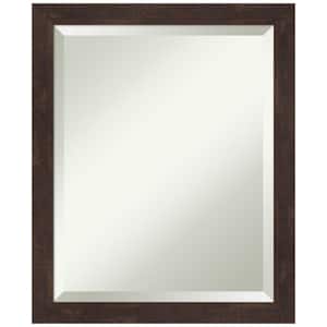 Amanti Art Fresco Dark Walnut Wood Picture Frame Opening Size 20x24 in. (Matted to 16x20 in.)