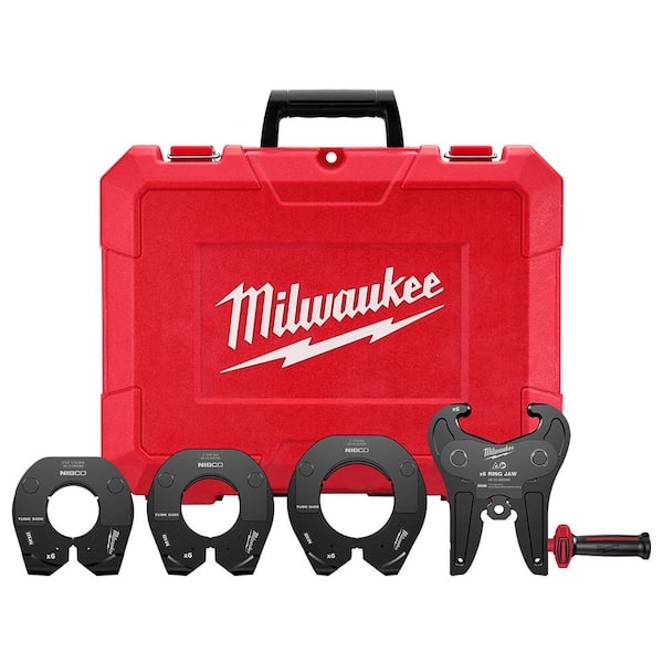 Milwaukee 2-1/2 in. - 4 in. NIBCO Press Ring Kit for M18 FORCE LOGIC ...