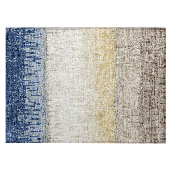 Chantille Machine Washable Indoor/Outdoor Abstract ACN2752 Baltic 2 ft. x 3 ft. Accent Rug