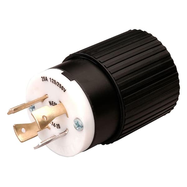 Reliance Controls Twist Lock 20-Amp 125/250-Volt Plug