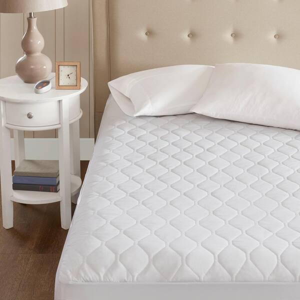 Beautyrest Heated Microfiber Full Mattress Pad with 3M Scotchgard BR55-0534  - The Home Depot