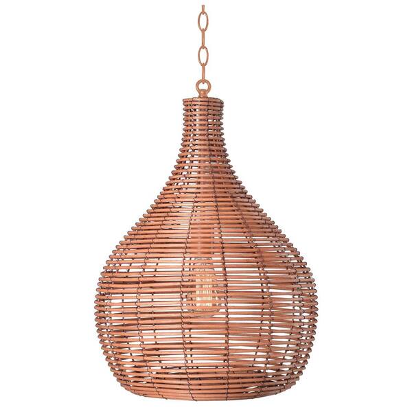 Kenroy Home Hughes 1-Light Bronze Pendant