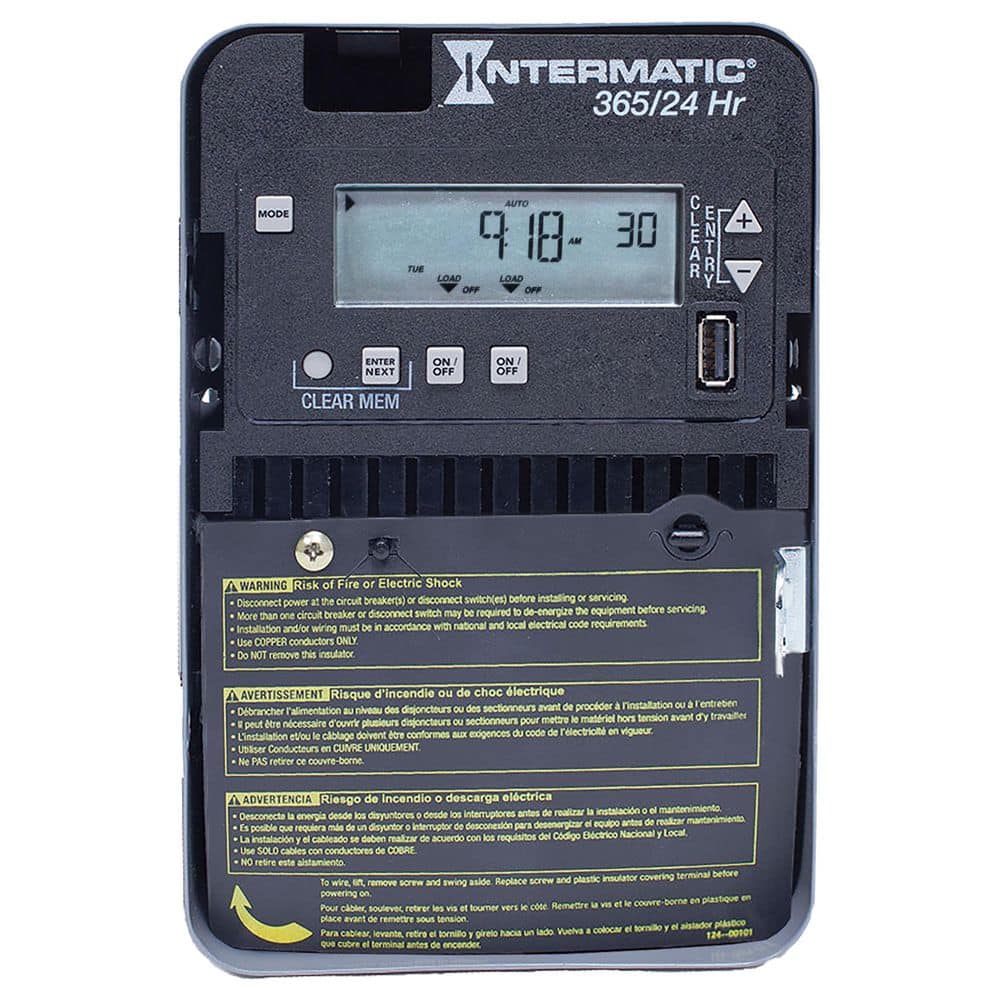 24-Hour/365 Day 2-Circuit Electronic Control, 120-277 VAC, 2-SPST/DPST, Indoor/Outdoor Nema 3R Metal Enclosure price history on PriceWatchPro