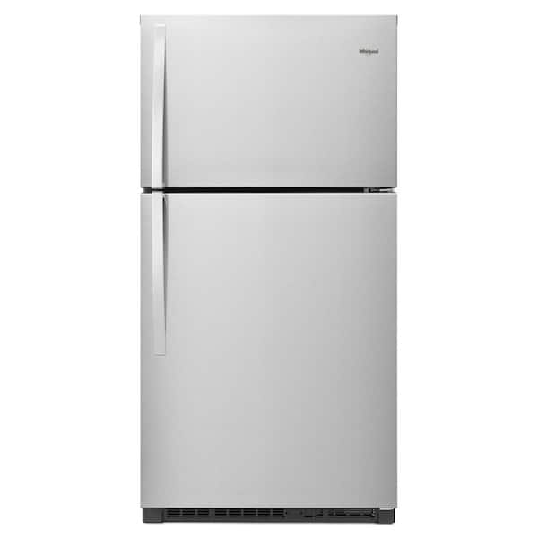 Whirlpool 21.3 cu. ft. Top Freezer Refrigerator in Fingerprint Resistant Stainless Steel