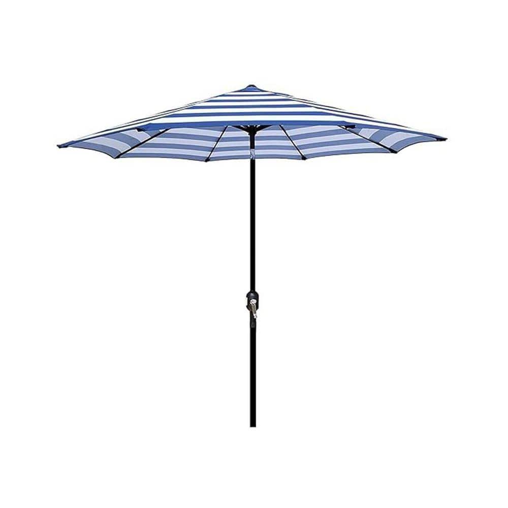 blue and green striped patio umbrella Sywlwxkq 9ft/2.7m Outdoor Parasol Umbrella, for Garden, Deck, Backyard Pool, Sunscreen UV50+, 5 Colors (Color : and White Striped) : Patio, Lawn & Garden Parasol Enjoy great summer weather on your patio with the parasol Italian patio umbrella AMMSUN 7.8ft Beach & Patio
