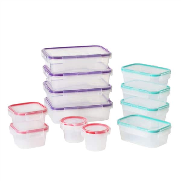 Snapware Airtight 24-Piece Plastic Storage Container Set