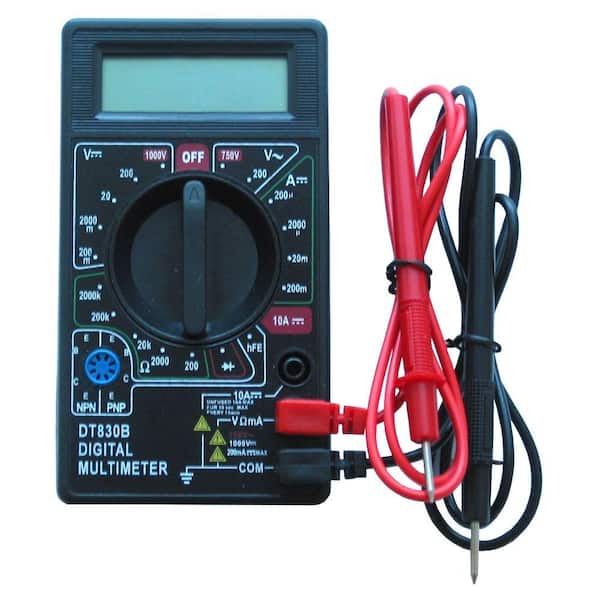 ThermoSoft Digital Multimeter Conveniently Measures Floor Heating System Resistance as Required by Warranty