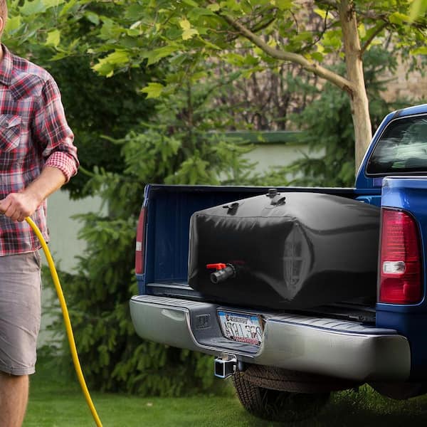 540L/142.7 gal. Water Storage Bladder, RV Water Tank, 1000D PVC Collapsible Water Storage Containers