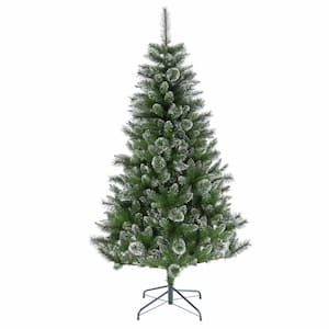 6 ft. Snowy Sierra Spruce Artificial Christmas Tree