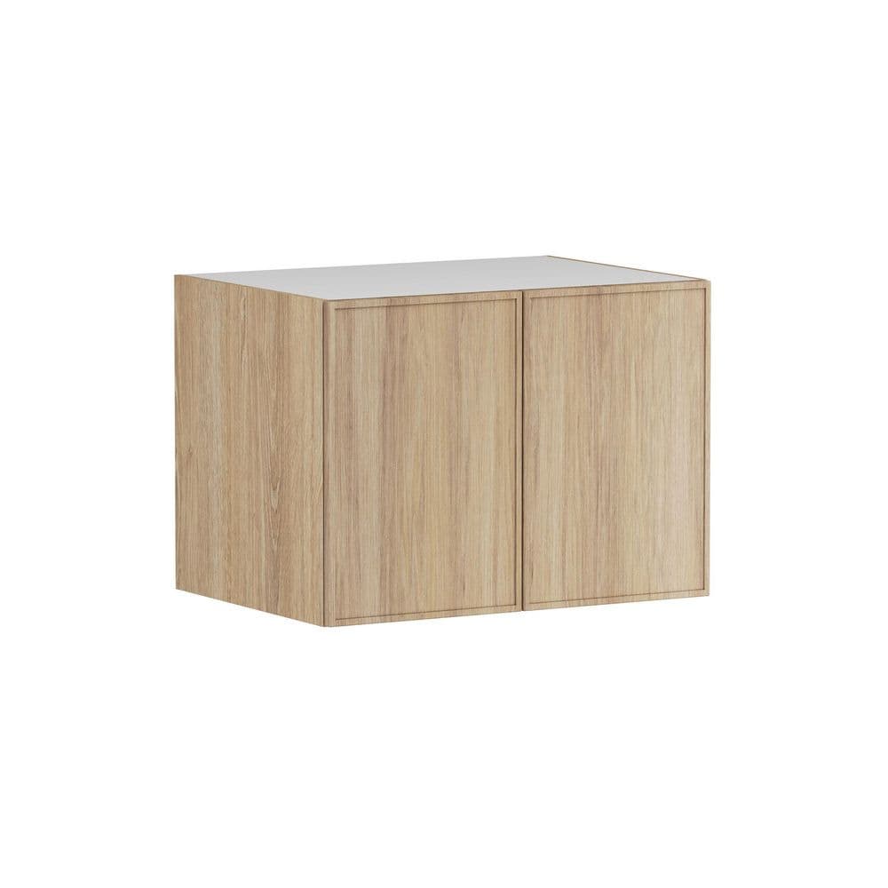 Designer Series Renly 33 in. W x 24 in. D x 24 in. H Assembled Slim Shaker Deep Wall Bridge Kitchen Cabinet in Sandstone price history on PriceWatchPro