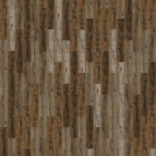 Take Home Sample - GlueCore Ombre Luxury Vinyl Flooring - 7.25 in. W x 12 in. L