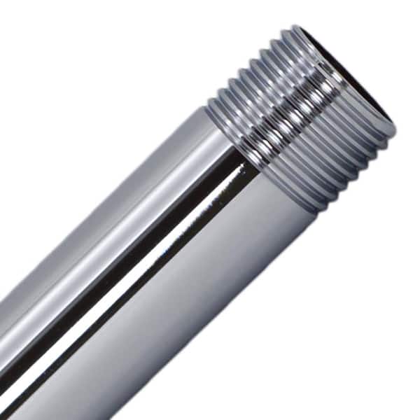 1/2 in. x 24 in. Brass Pipe Nipple in Polished Chrome 1/2 in. x 24 in. Brass Pipe Nipple in Polished Chrome