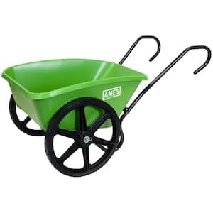 8.75 Cu.ft. Big Wheel Plastic Yard Cart