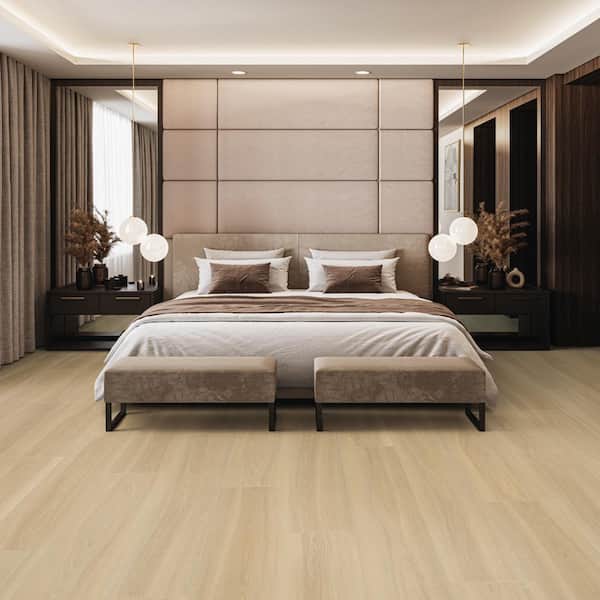 French Oak Concord EIR 22 MIL 9.1 in. x 60 in. Click Lock Waterproof Luxury Vinyl Plank Flooring (22.83 sq. ft./case)