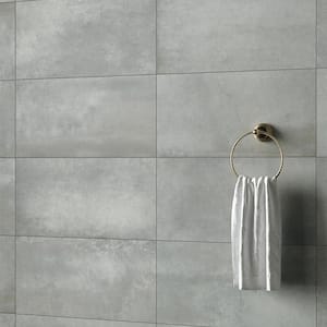 Forge Smoke 24 in. x 12 in. Matte Porcelain Floor and Wall Tile (7 Pieces, 13.56 Sq. Ft. /Case)