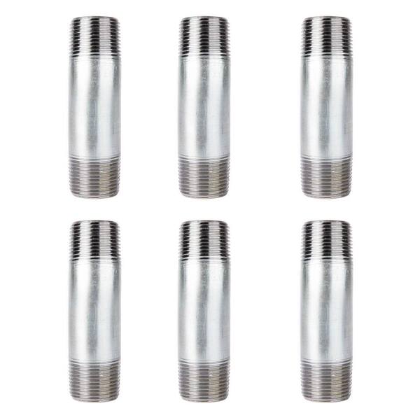 1-1/4" X 3/4" Black Iron Pipe Reducing Coupling – Gas Fittings – Lot Of 5