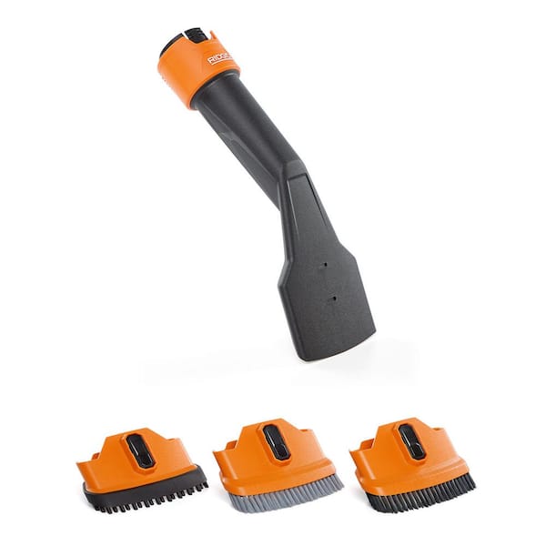 1-7/8 in. to 2-1/2 in. DA1740A NXT Dual Locking Claw Nozzle Shop Vacuum Attachment with Shoe Kit for Wet Dry Vacs