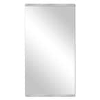 鏡 GrandeurGatherer LuxHomez Extra-Large 46 in. W x 84 in. H Rectangular Frameless