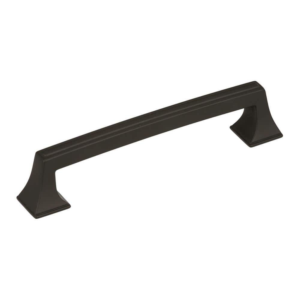 Mulholland 5-1/16 in. (128mm) Traditional Black Bronze Arch Cabinet Pull
