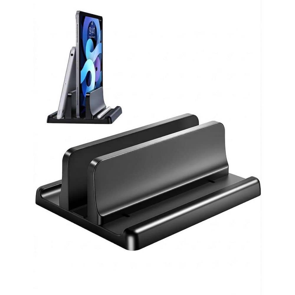 Adjustable Vertical Laptop Stand Holder Plastic Desktop Notebook Dock Space-Saving for MacBook Pro Air, Surface, Lenovo price history on PriceWatchPro