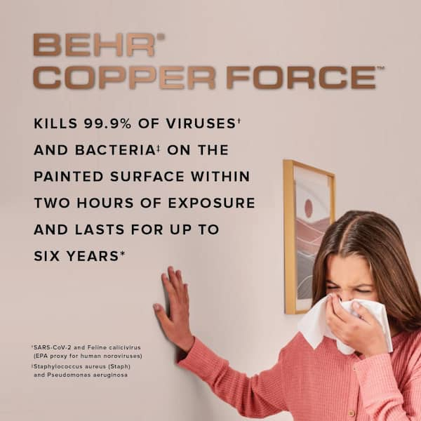 Antimicrobial Paint - BEHR® COPPER FORCE™