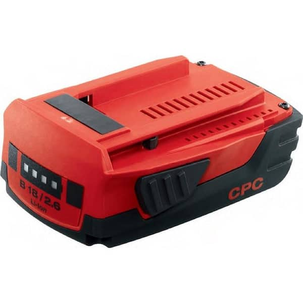 Hilti 18-Volt 2.6 Ah Lithium-Ion Battery B18