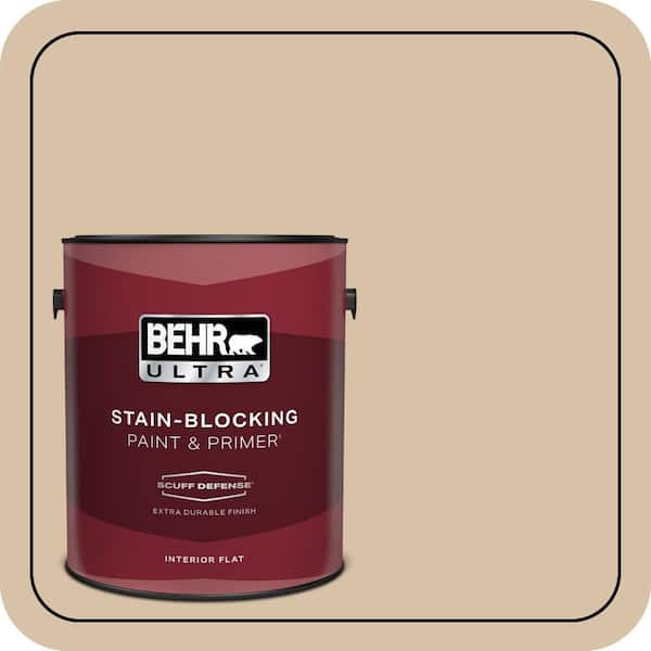 BEHR ULTRA 1 gal. Home Decorators Collection #HDC-CT-06 Country Linens Extra Durable Flat Interior Paint & Primer