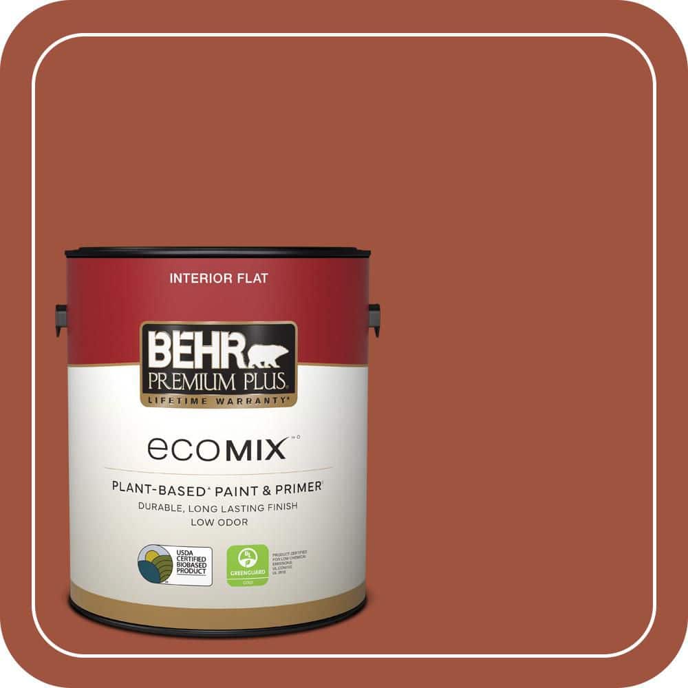 1 gal. #MQ1-25 Kalahari Sunset Flat EcoMix Plant-Based Interior Paint & Primer price history on PriceWatchPro