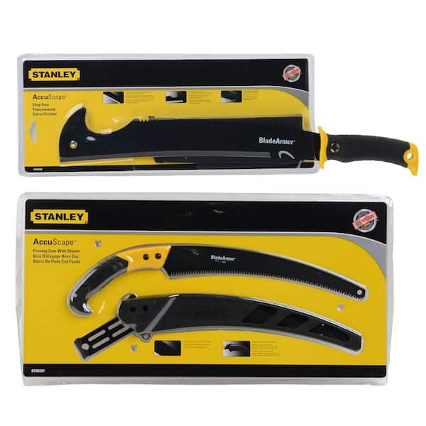 Unbranded Stanley Chop Saw and Pruning Saw with Sheath