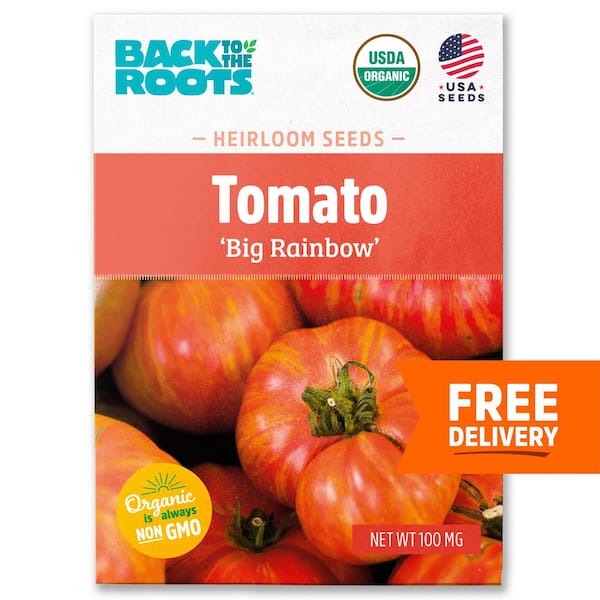 Back to the Roots Organic Big Rainbow Tomato Seed (1-Pack)