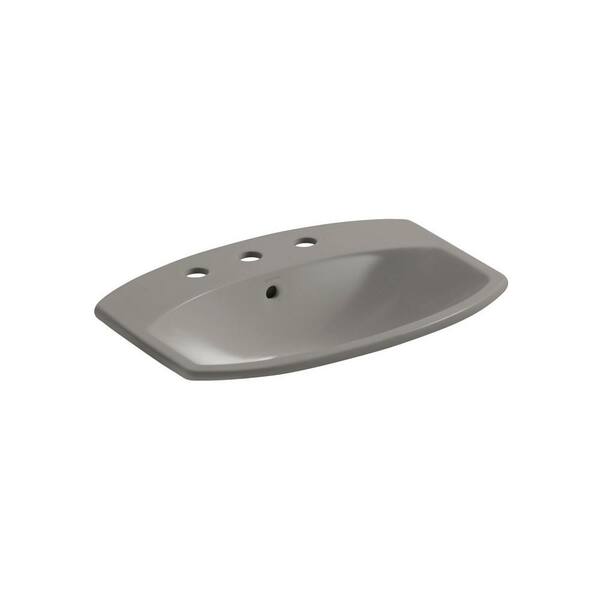 KOHLER Cimarron Drop-in Bathroom Sink in Cashmere-DISCONTINUED