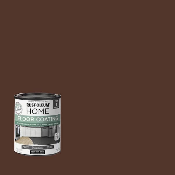 Rust-Oleum Home 1 qt. Cocoa Interior Floor Base Coating