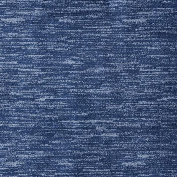Blue 6 ft. x 9 ft. Woven Polypropylene Indoor/Outdoor Area Rug