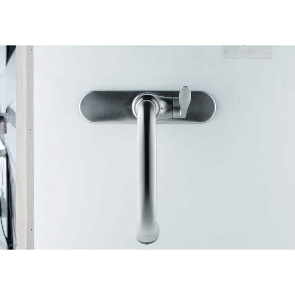 Vibrant Stainless Steel Pull-Down Kitchen Faucet with Spray