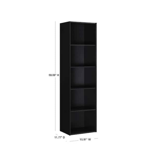 Target black 5 shelf hot sale bookcase