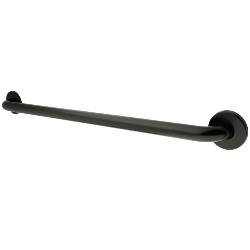 Kingston Brass Americana 36 in. x 1-1/4 in. Grab Bar in Oil Rubbed ...